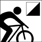 Mountainbike-Orientieren